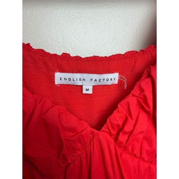 English Factory Two Tone Sweetheart Mini Dress Sz. M - Picture 4 of 8